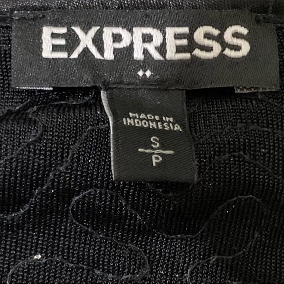 Express Party Top Sleeveless Top Camisole Top Sequins Top Size US SP - Picture 3 of 5